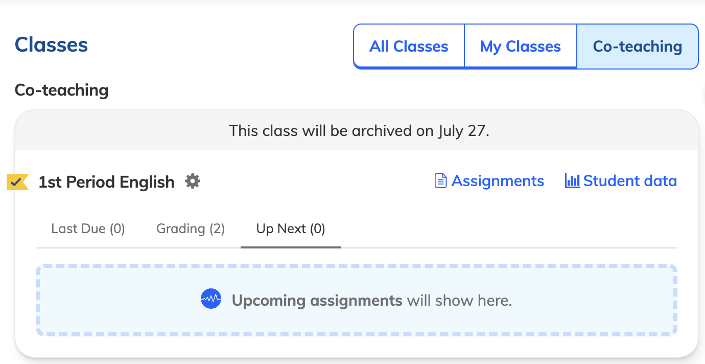 Co-teacher Experience – NoRedInk Help Center