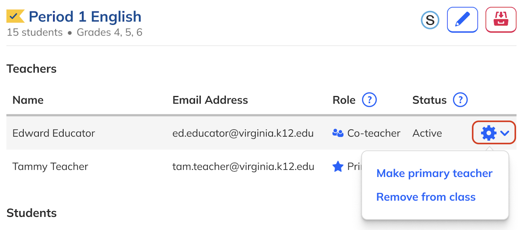 Schoology action menu.png
