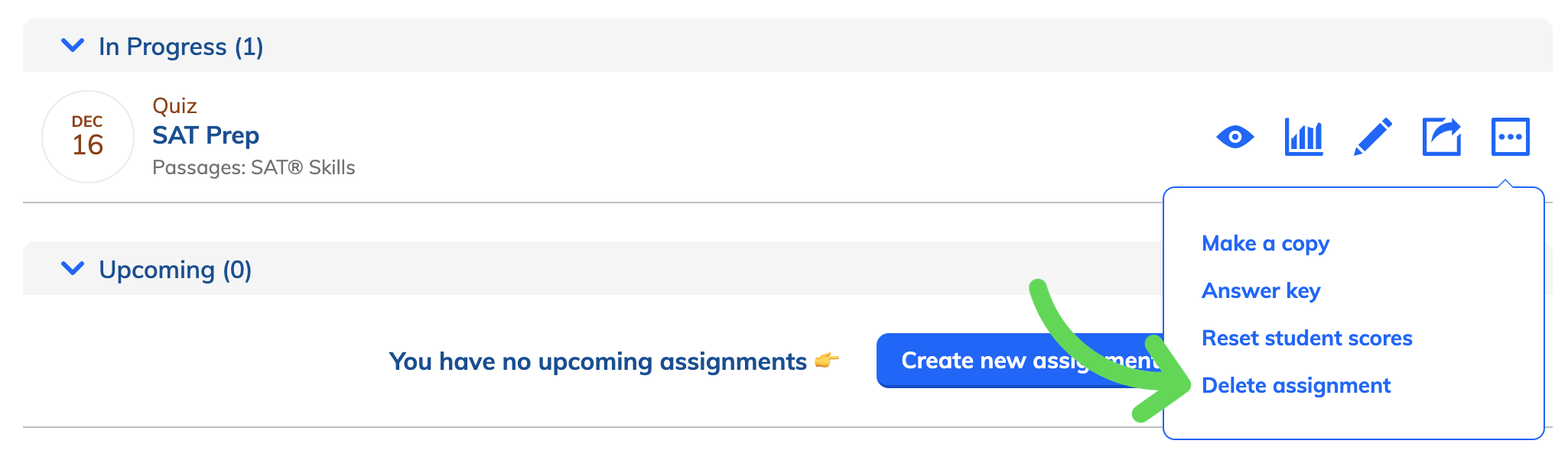 how to unsubmit a noredink assignment