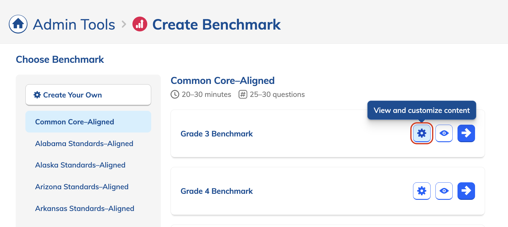 View and customize Benchmark.png