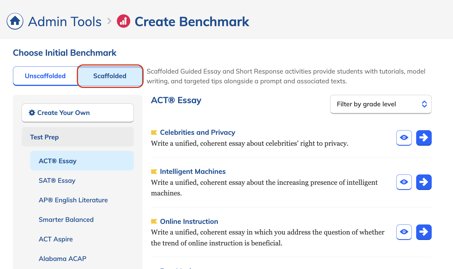Select Scaffolded Writing Benchmark.png