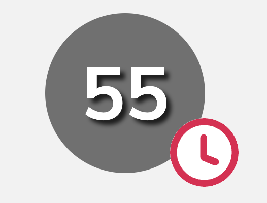 Clock symbol meaning an assignment was worked on or turned in late.png