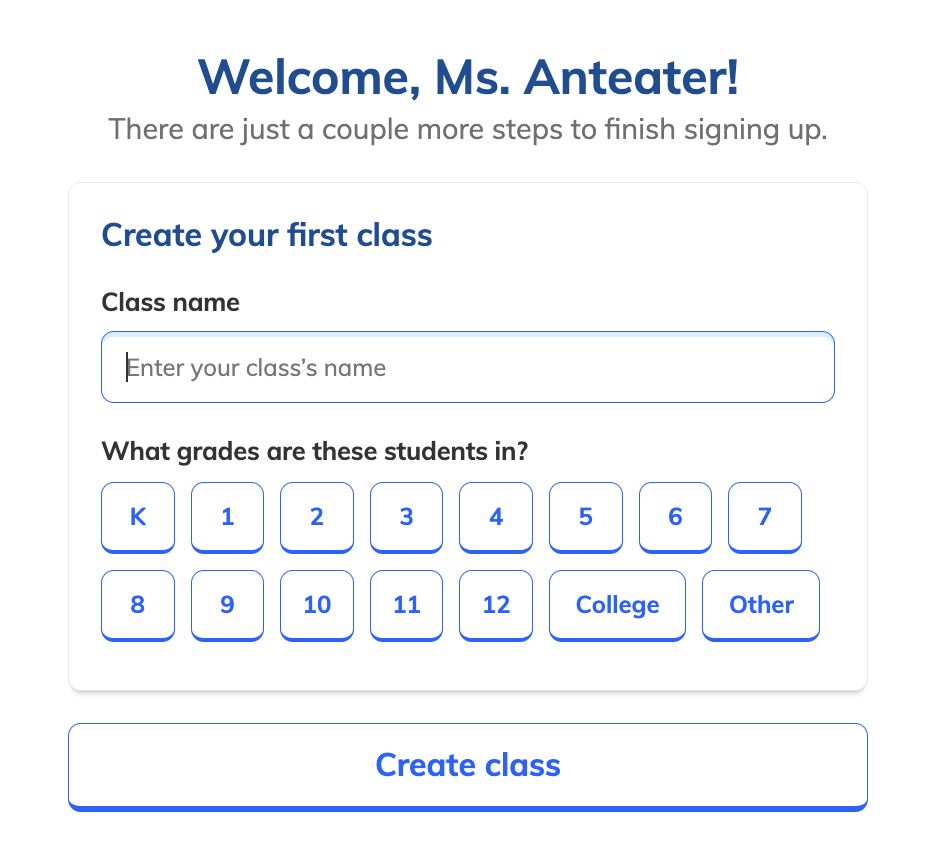 Create first class during account creation.png