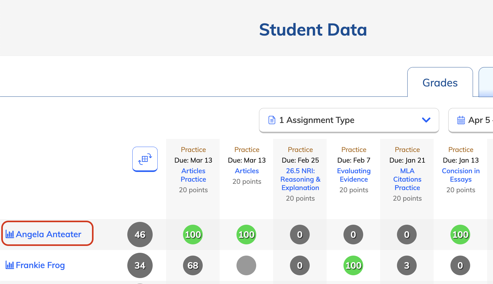 student's name in gradebook.png