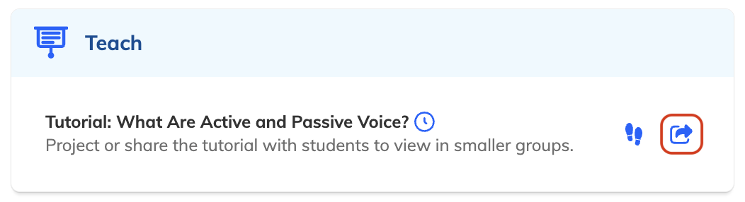 Share tutorial icon highlighted on the Teach category.png