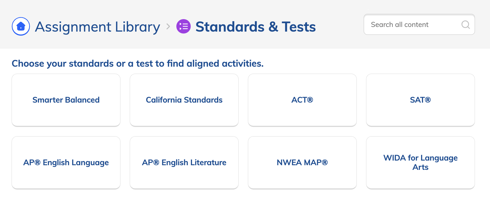 Standards and Tests categories.png
