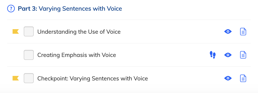 Example of previewing options for a Practice topic.png