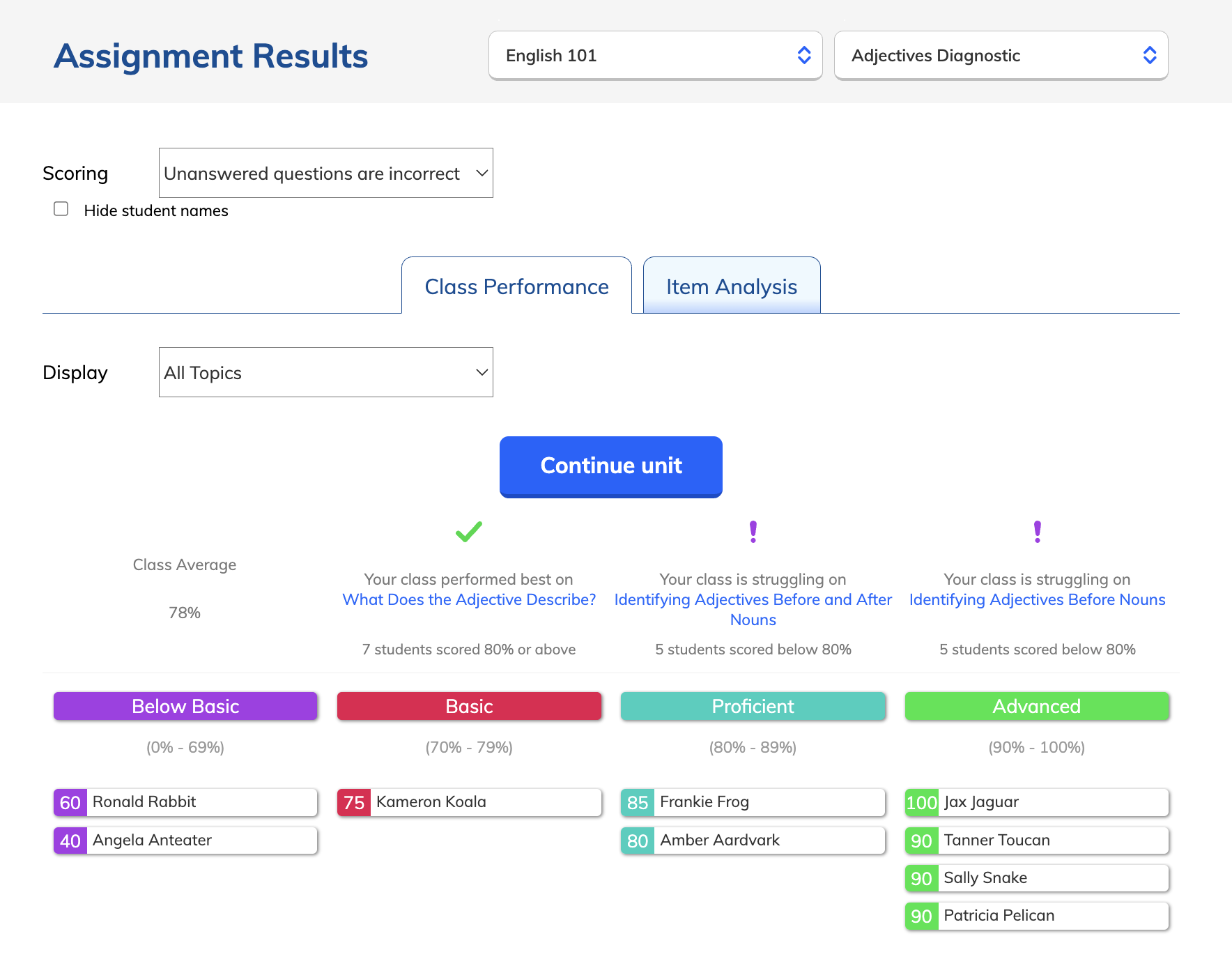 Unit Diagnostic results page.png