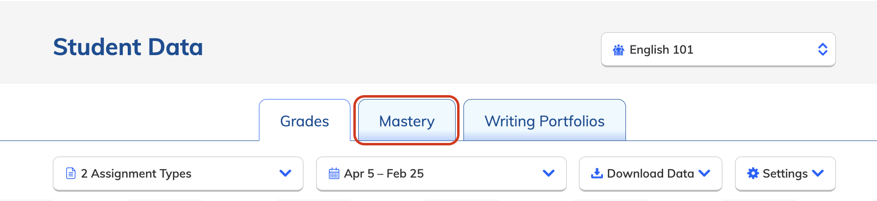 Mastery tab in gradebook.png