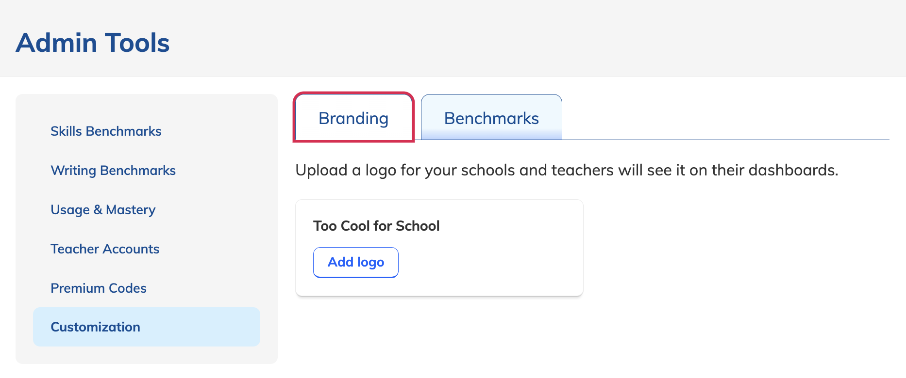 Branding tab in the Admin Tools.png