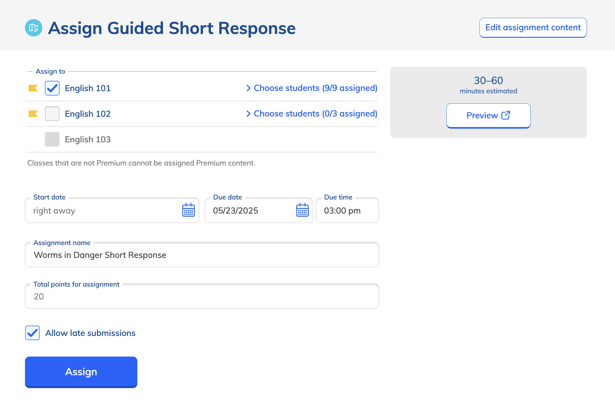 Final page of creating a Guided Short Response.png